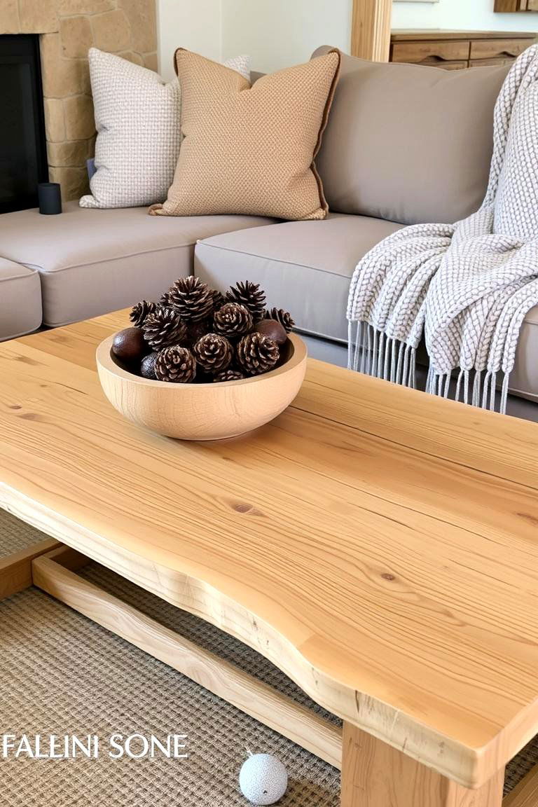 Incorporate Warmth with Natural Wood Elements - 24 Pinterest Living Room Decor Ideas