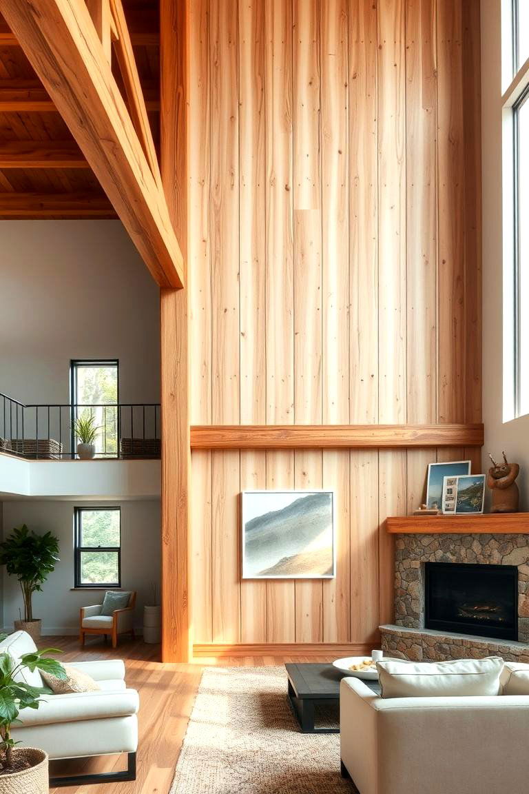 Incorporating Architectural Details - 24 High Ceiling Tall Wall Decor Ideas