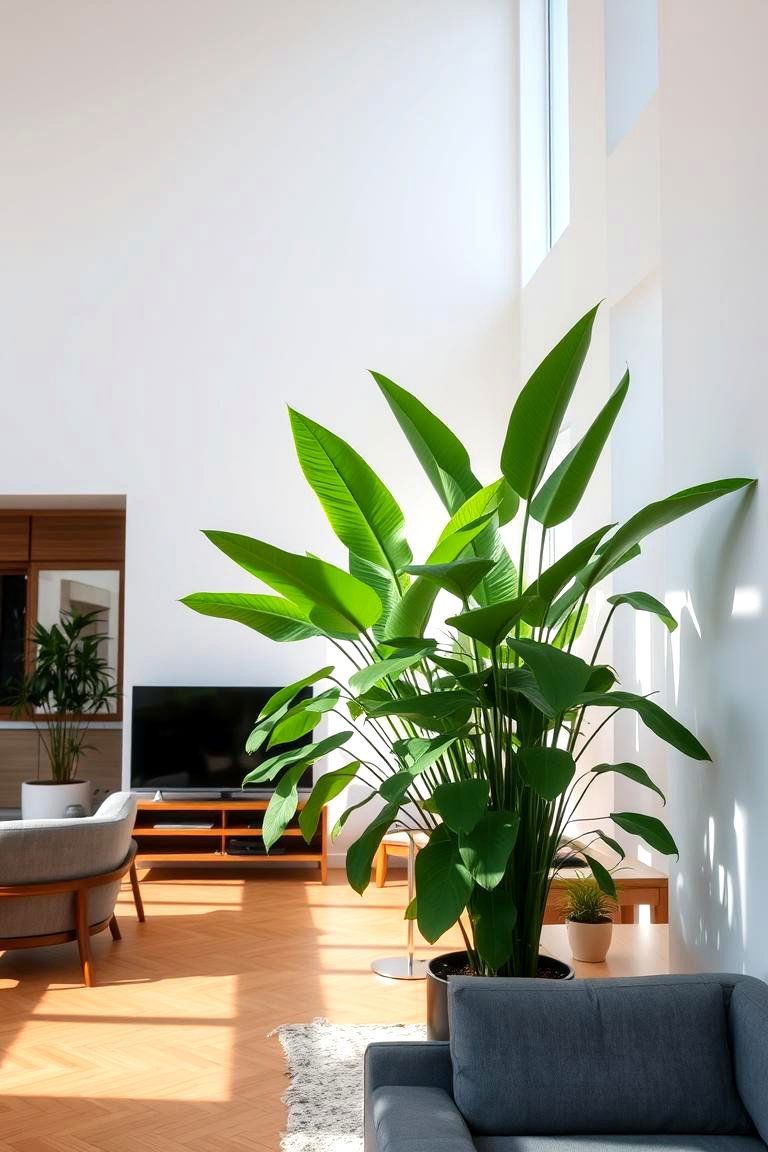 Incorporating Greenery for Freshness - 24 Open Floor Plan Ideas