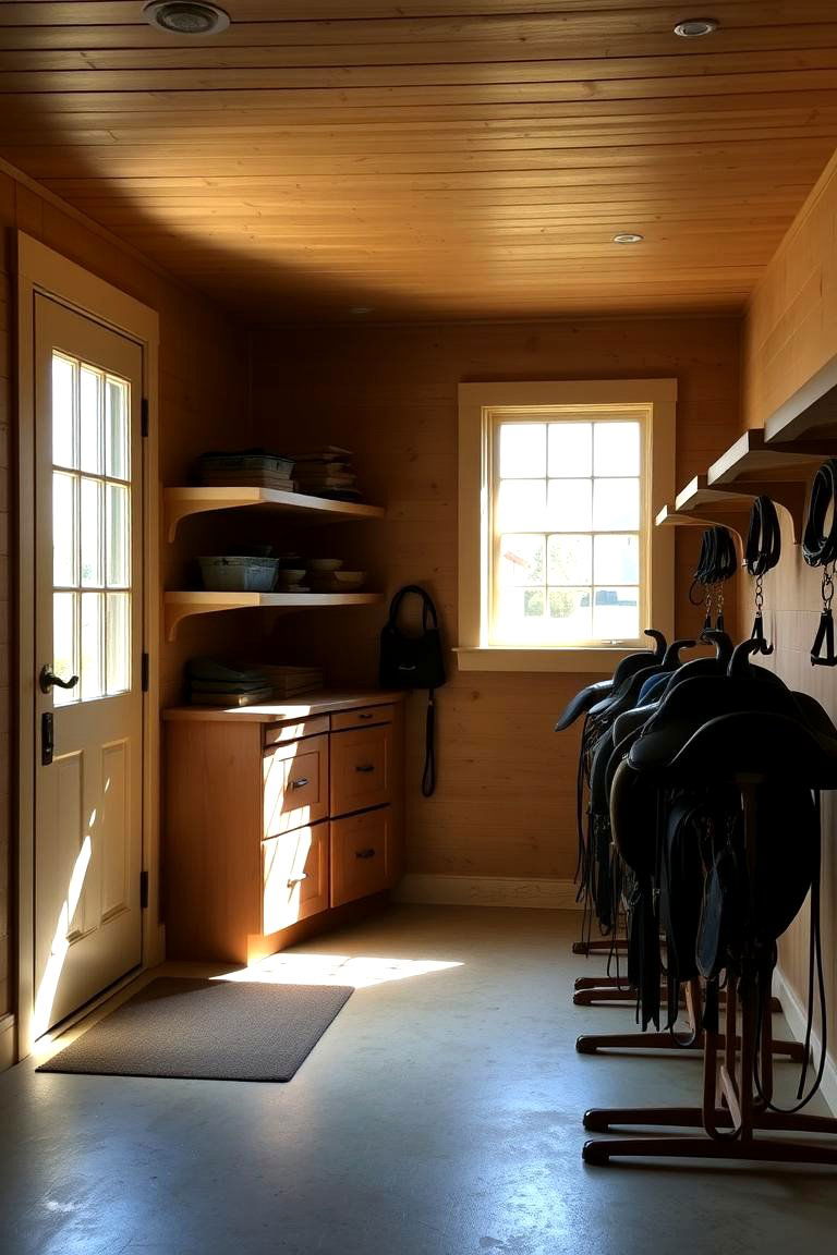 Incorporating Natural Lighting - 24 Tack Room Ideas
