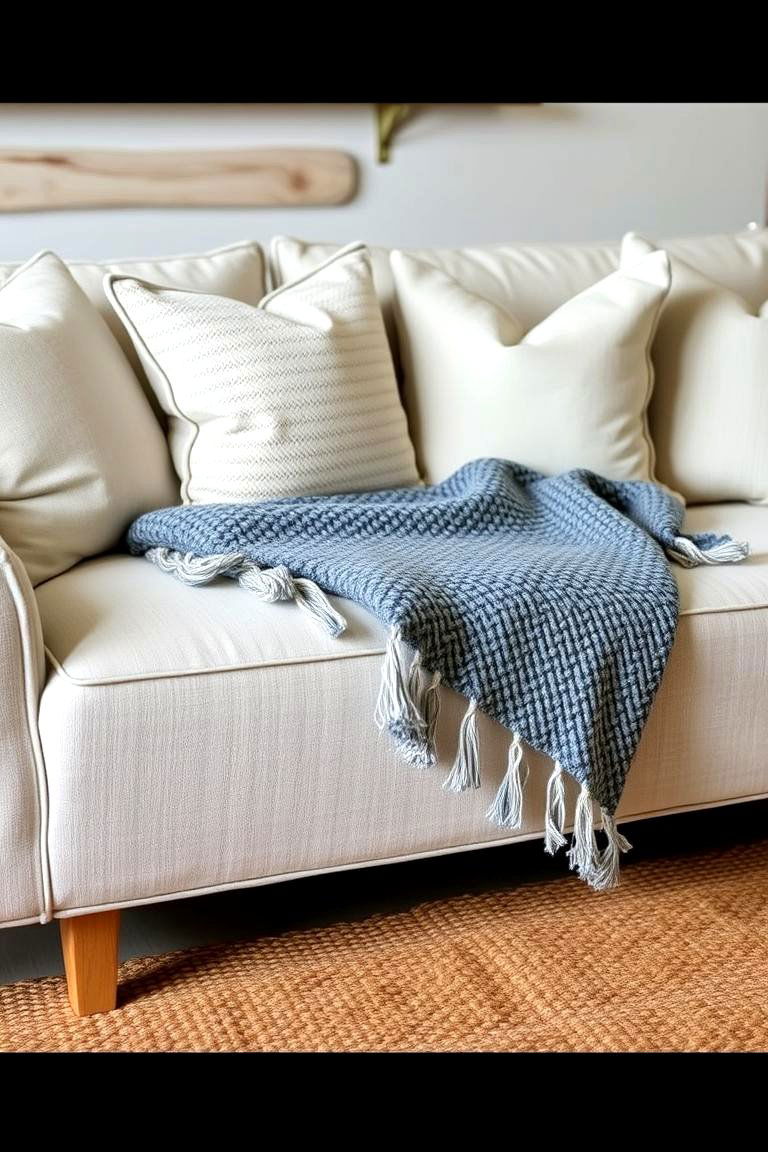Incorporating Natural Textures in Textiles - 24 Organic Modern Living Room Design Ideas