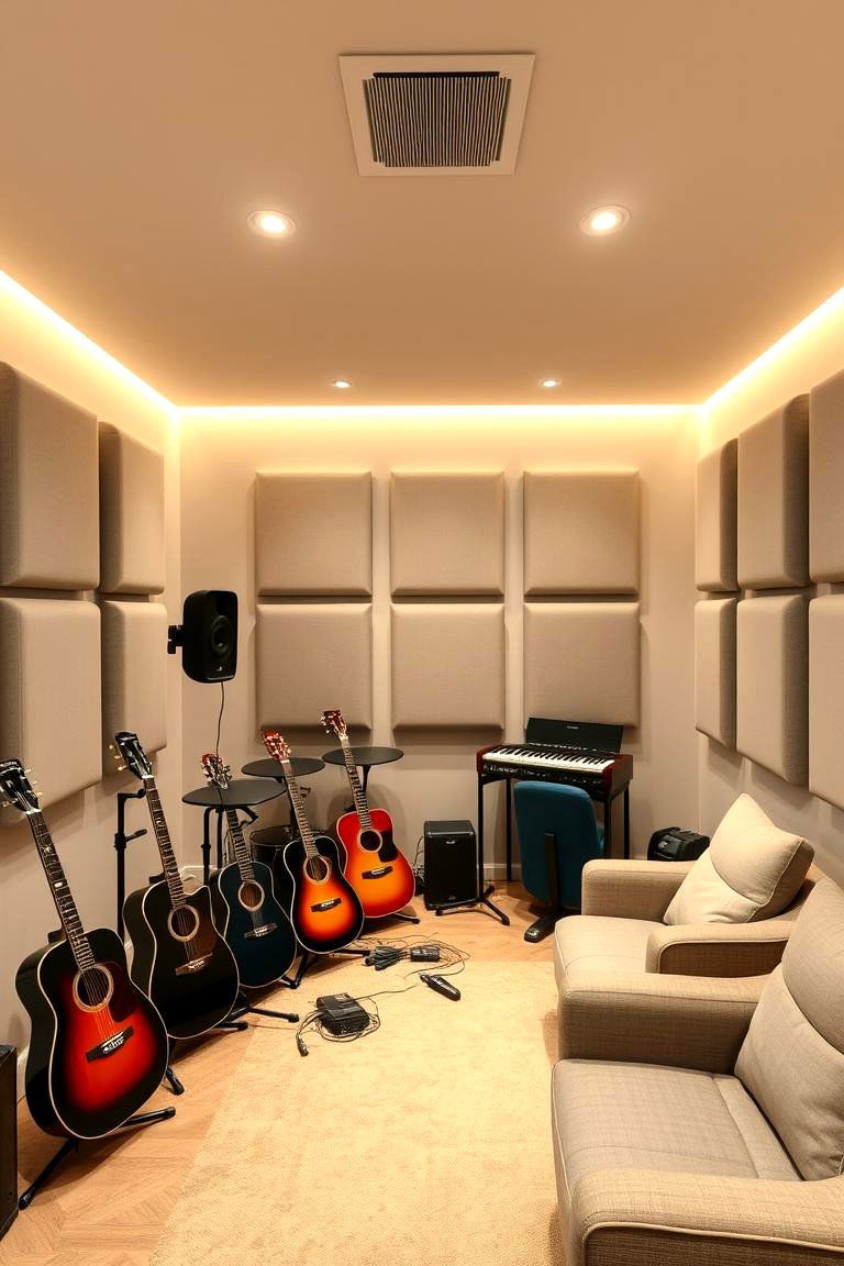 Incorporating a Music Room or Studio - 24 home addition ideas