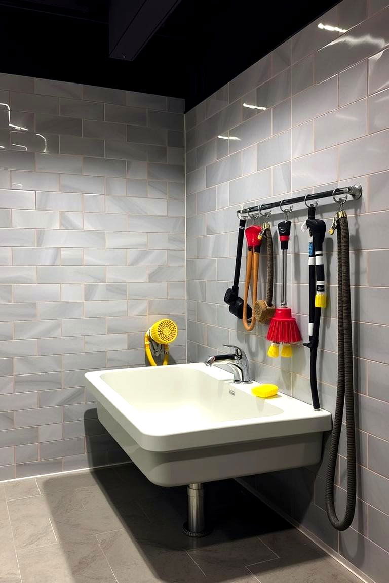 Incorporating a Wash Station for Gear Maintenance - 24 Tack Room Ideas