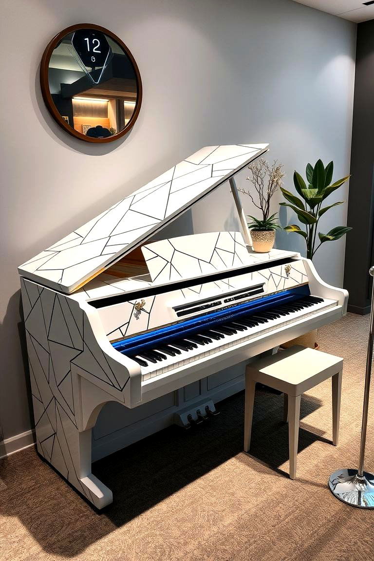 Indeed Innovative Piano Design - 24 Piano Room Ideas