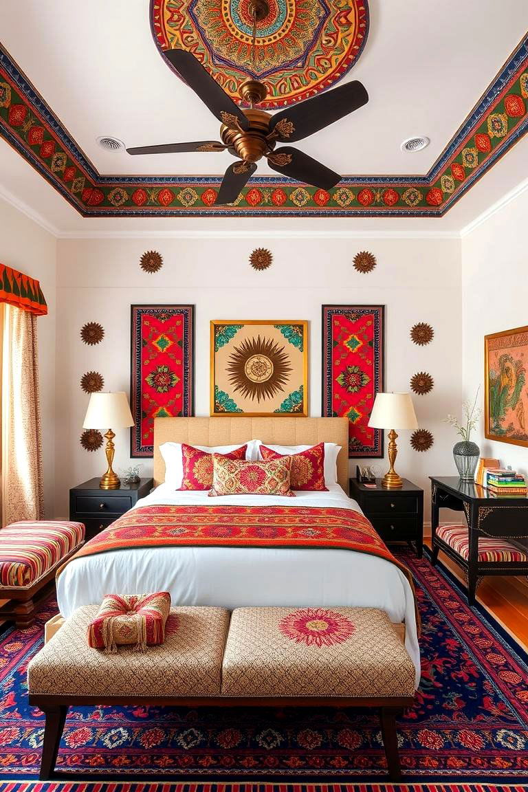 Indian Fusion Retreat - 24 Asian Bedroom Ideas