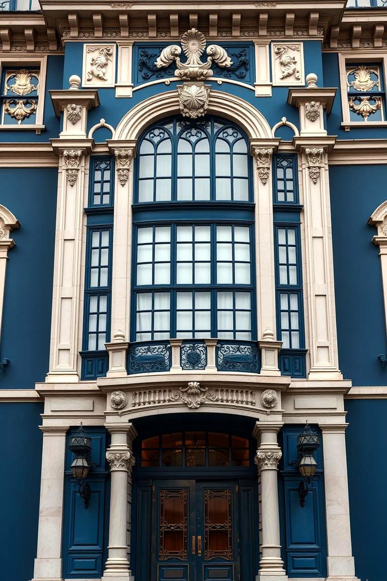 Indigo Inspiration - 24 blue victorian house colors
