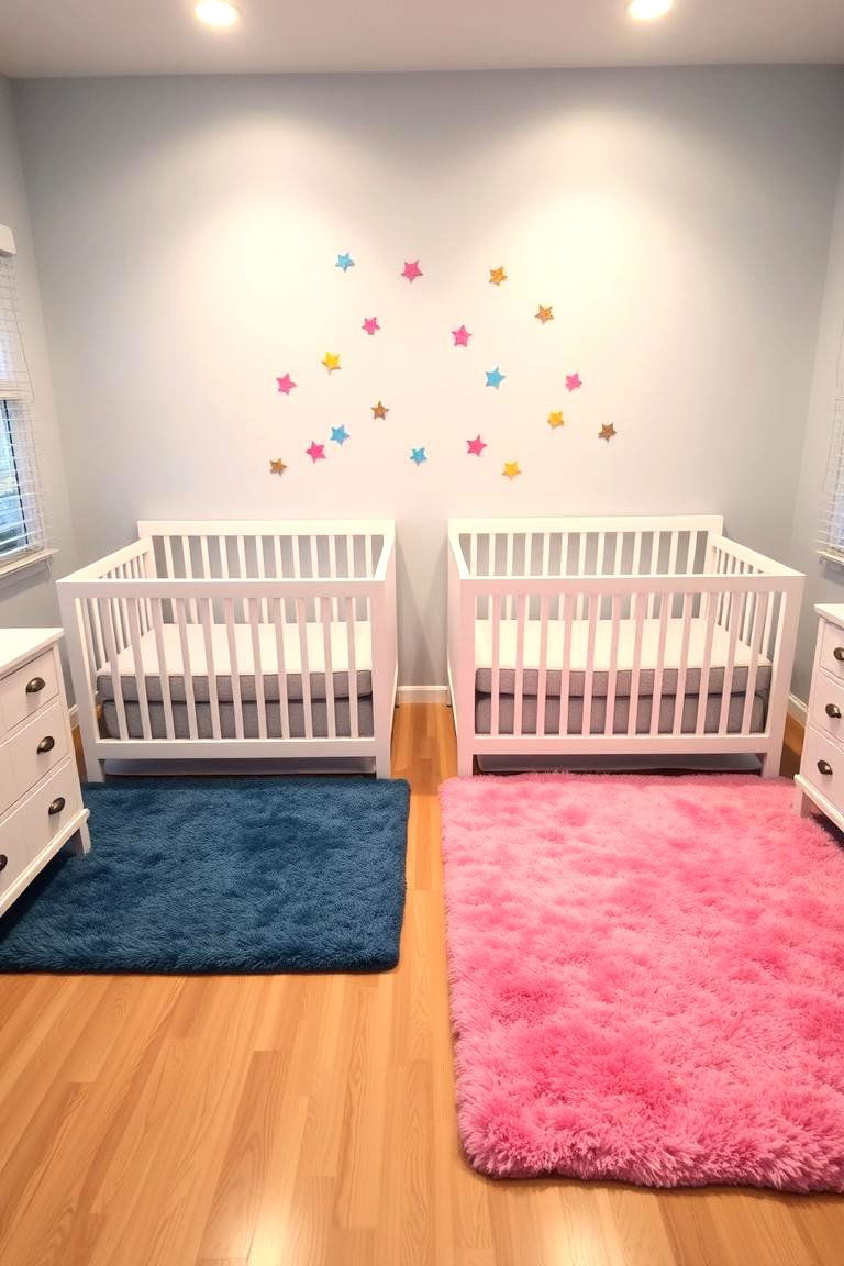 Individuality in Zones - 24 Twin Nursery Ideas