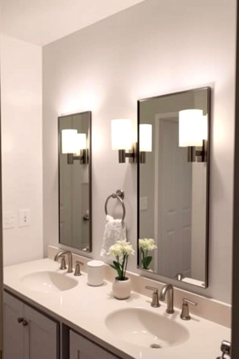 Individualized Style Accents - 24 Jack and Jill Bathroom Ideas