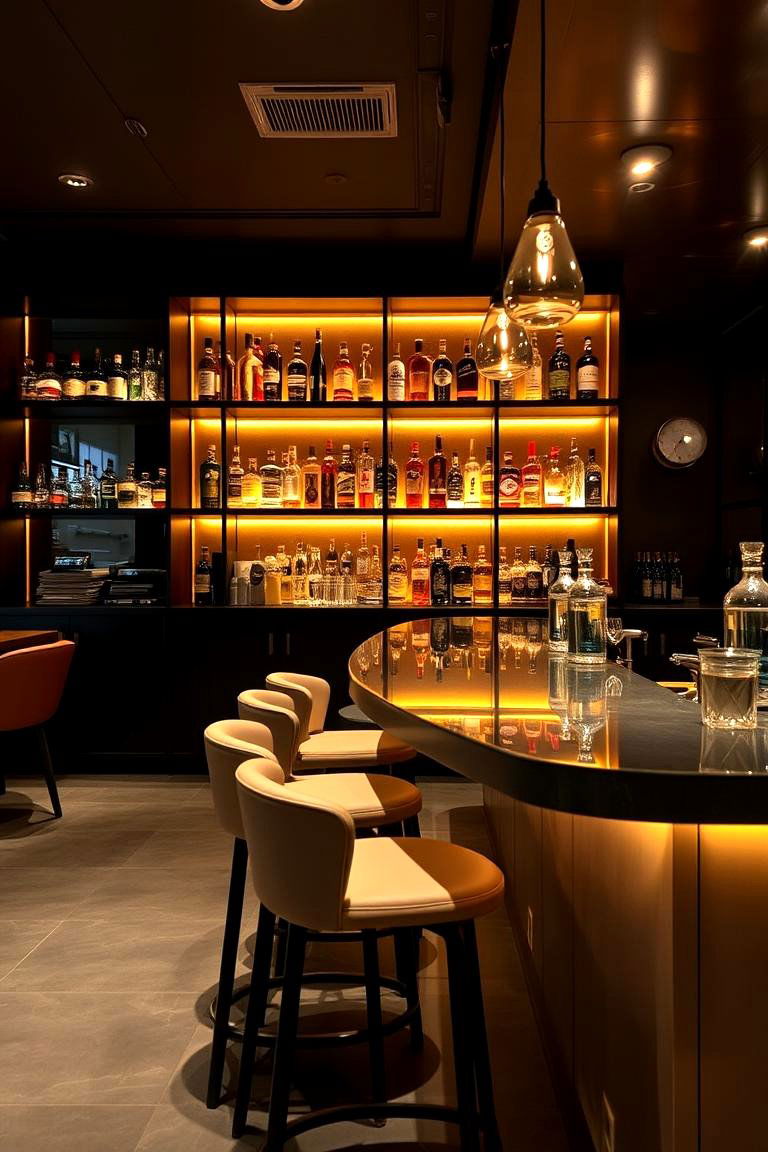 Indoor Bar and Lounge - 24 Enclosed Porch Ideas