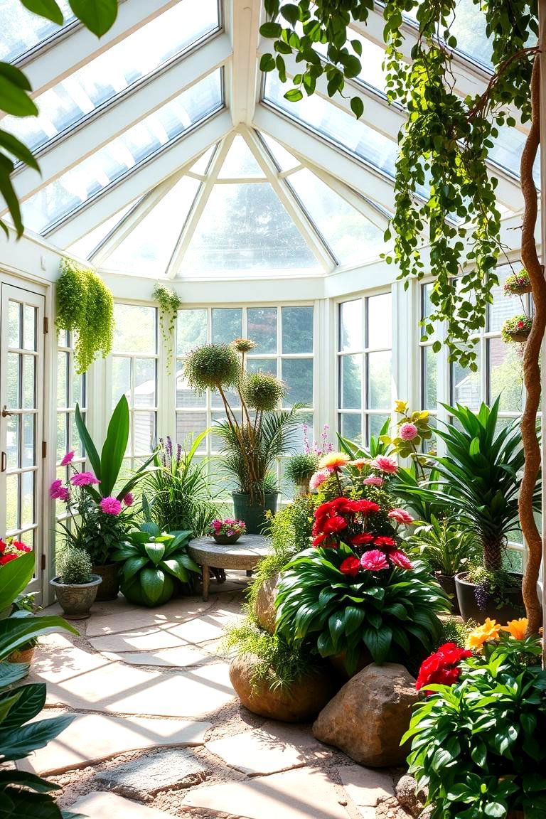 Indoor Garden Oasis - 24 Mid-century Modern Sunroom Ideas