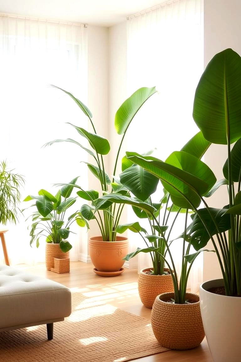 Indoor Garden Oasis for Biophilic Beauty - 24 Luxury Living Room Ideas