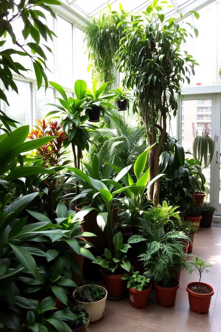Indoor Garden Sanctuary - 24 Urban Garden Ideas