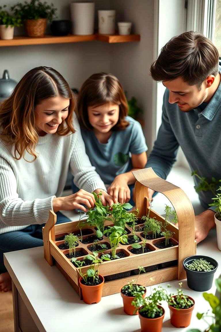 Indoor Gardening Kit - 24 Family Gift Ideas