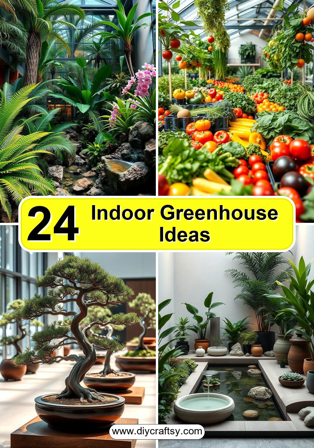 Indoor Greenhouse Ideas