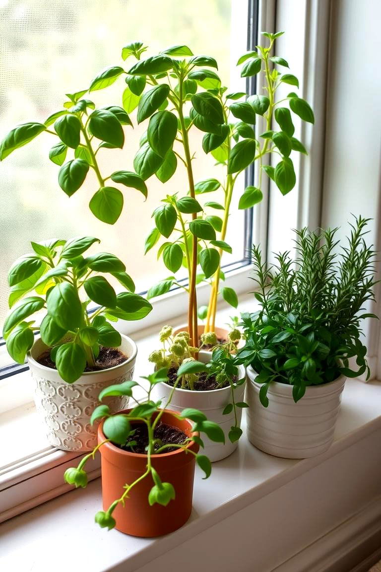 Indoor Herb Gardens - 24 Natural Kitchen Design Ideas