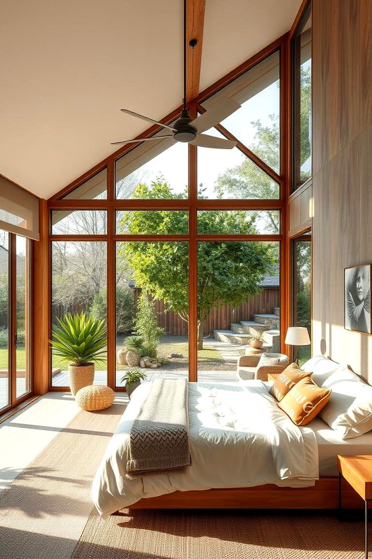 Indoor Outdoor Connection - 24 Japandi Bedroom Design Ideas