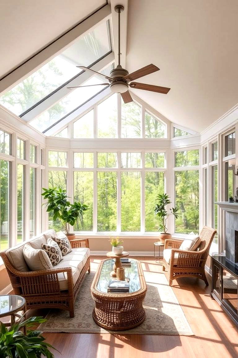 Indoor Outdoor Flow - 24 Rustic Sunroom Ideas
