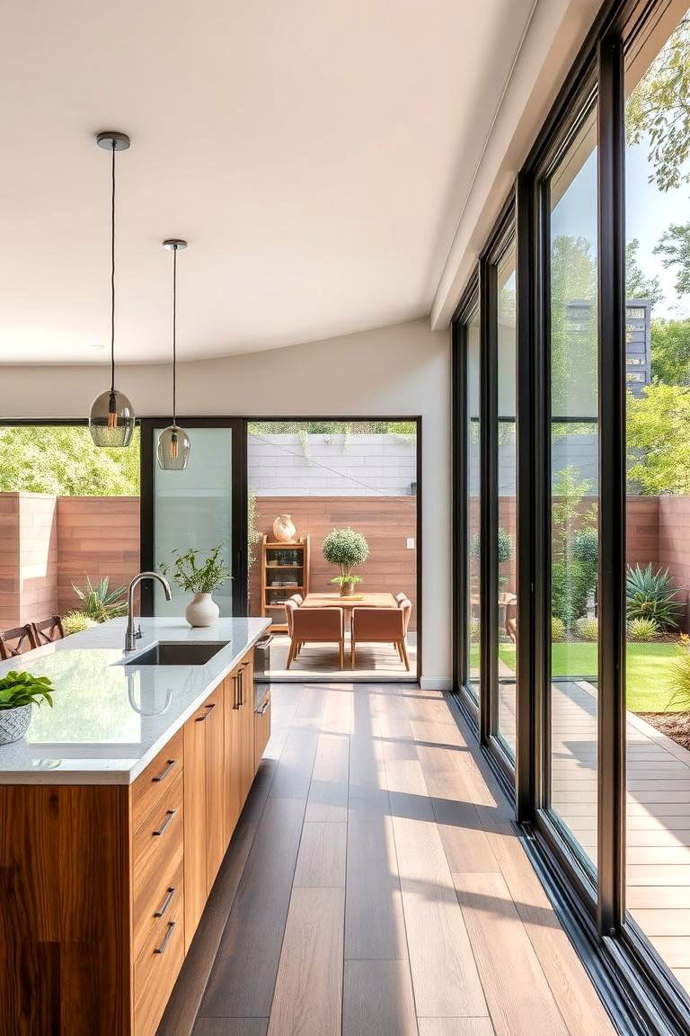 Indoor Outdoor Flow - 24 Summer Kitchen Ideas