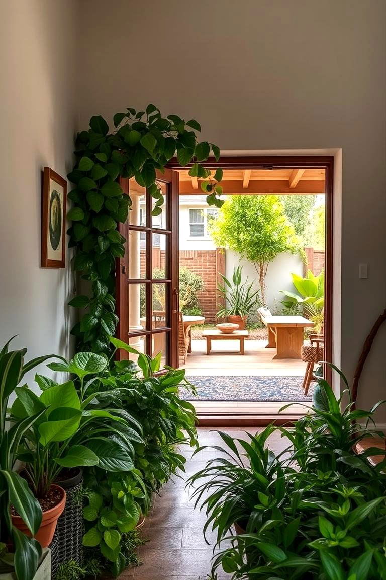 Indoor Outdoor Flow - 24 Modern Small Garden Ideas