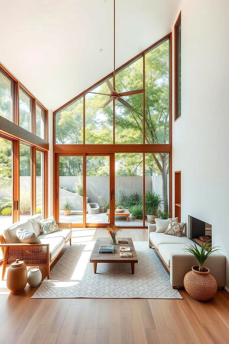 Indoor Outdoor Flow Design - 24 Pottery Barn Living Room Ideas