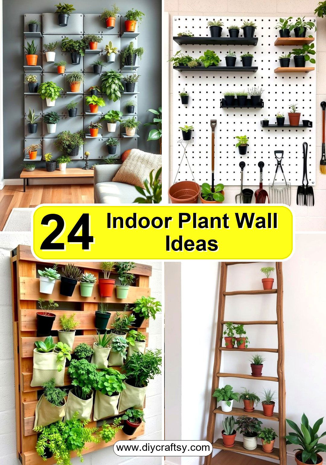 Indoor Plant Wall Ideas