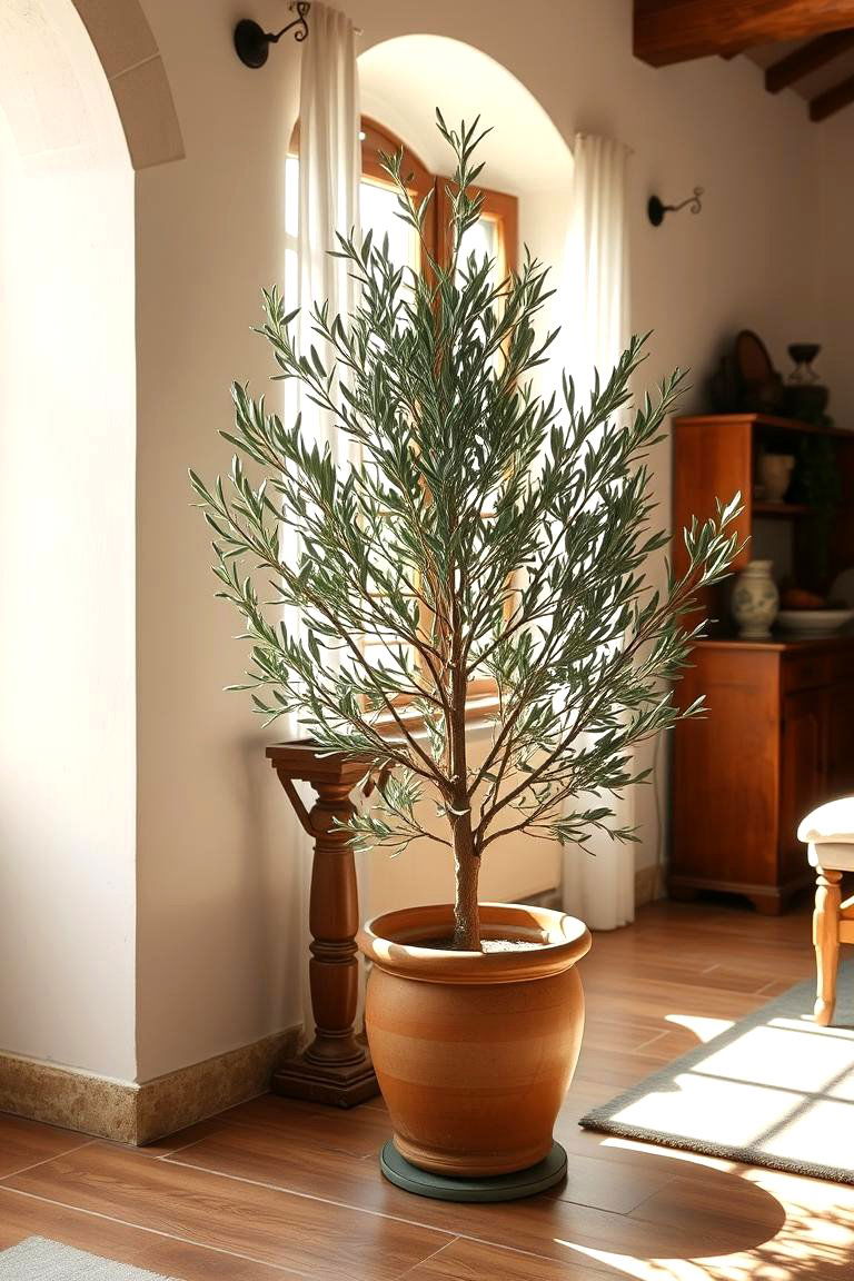 Indoor Plants and Greenery - 24 Tuscan Interior Design Ideas