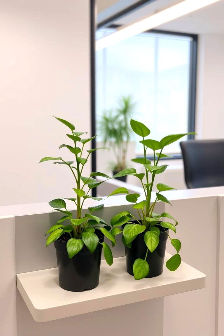 Indoor Plants for a Touch of Nature - 24 Office Guest Room Ideas