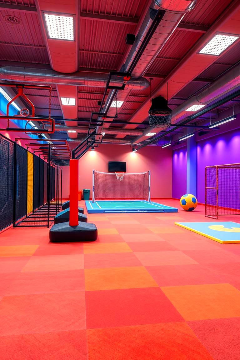 Indoor Sports and Recreation Room - 24 bonus room ideas
