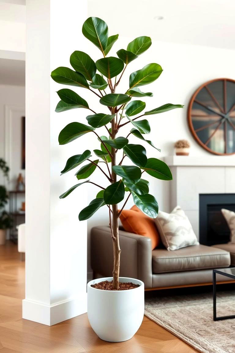 Indoor Tree in a Decorative Pot - 24 Potted Plant Arrangement Ideas