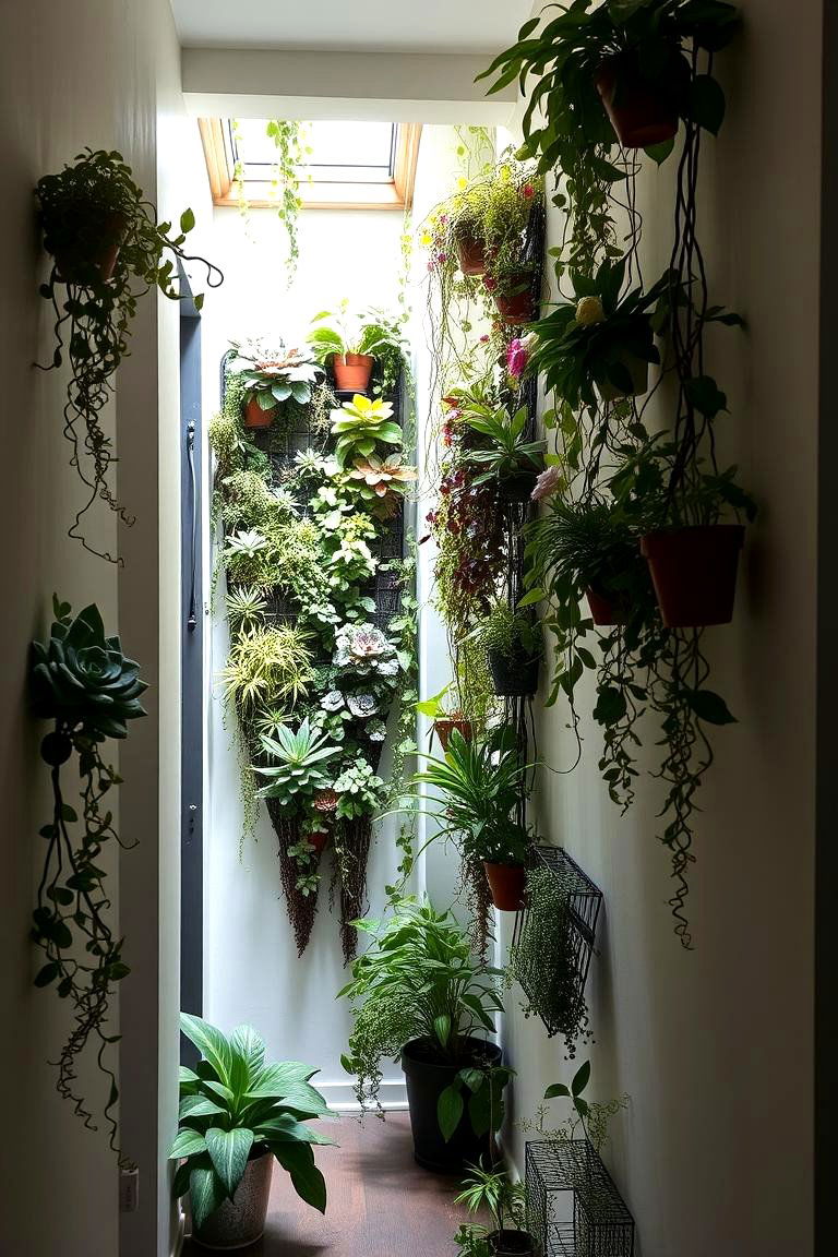 Indoor Vertical Gardens - 24 Green Hallway Ideas