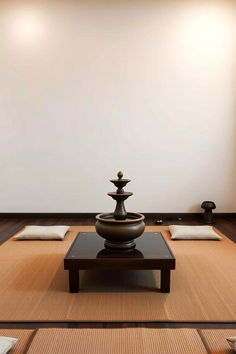 Indoor Water Feature - 24 meditation room ideas
