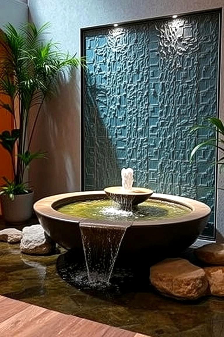 Indoor Water Features - 24 Hawaiian Interior Design Ideas