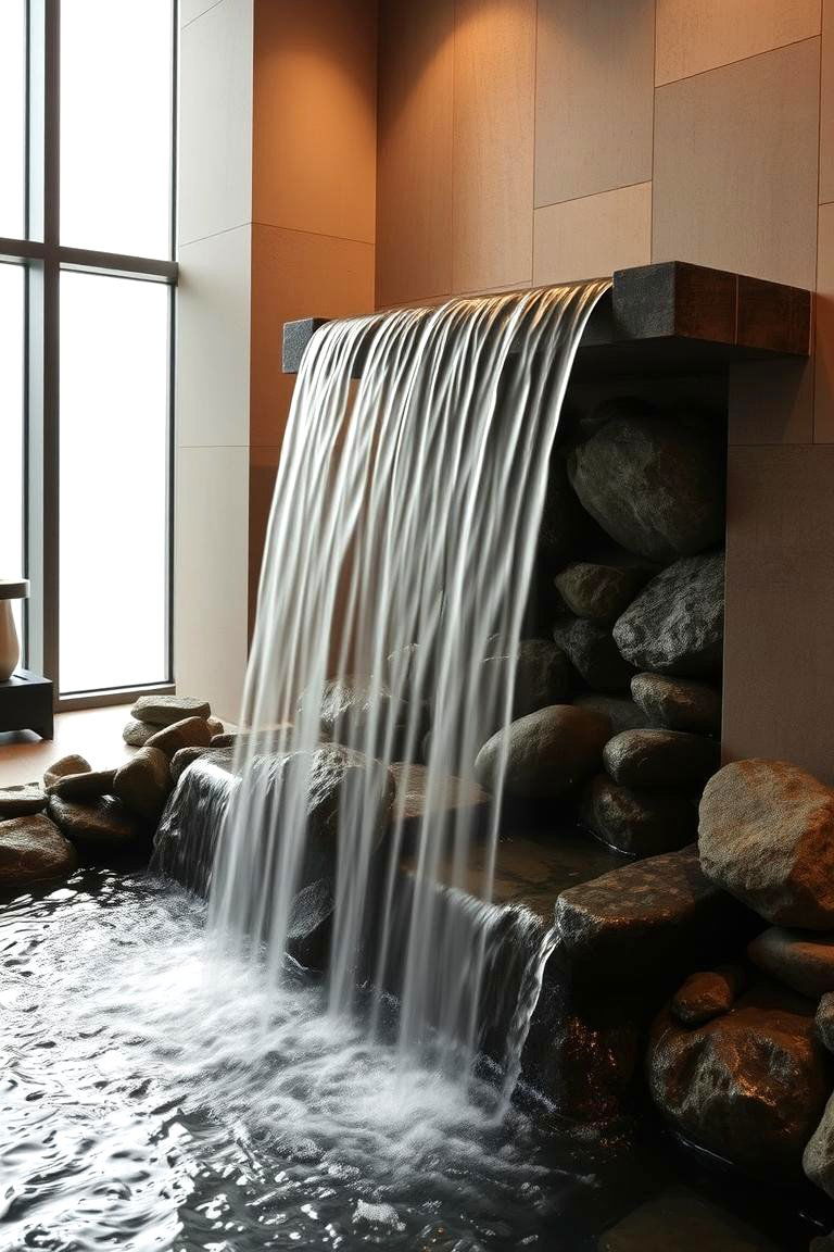 Indoor Water Features - 24 Spa Decor Ideas
