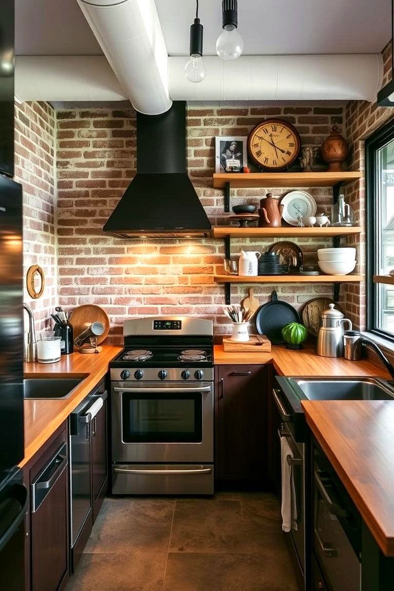 Industrial Chic - 24 Eclectic Interior Design Ideas