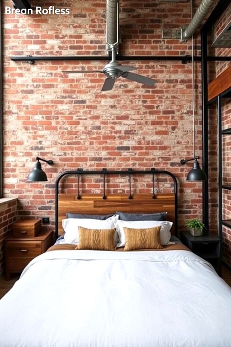 Industrial Chic Vibe - 24 Bedroom Layout Ideas