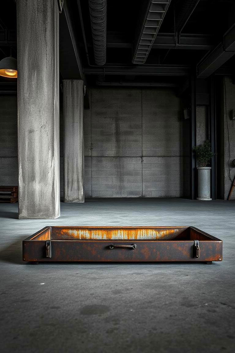 Industrial Edge Tray - 24 Tray Decor Ideas