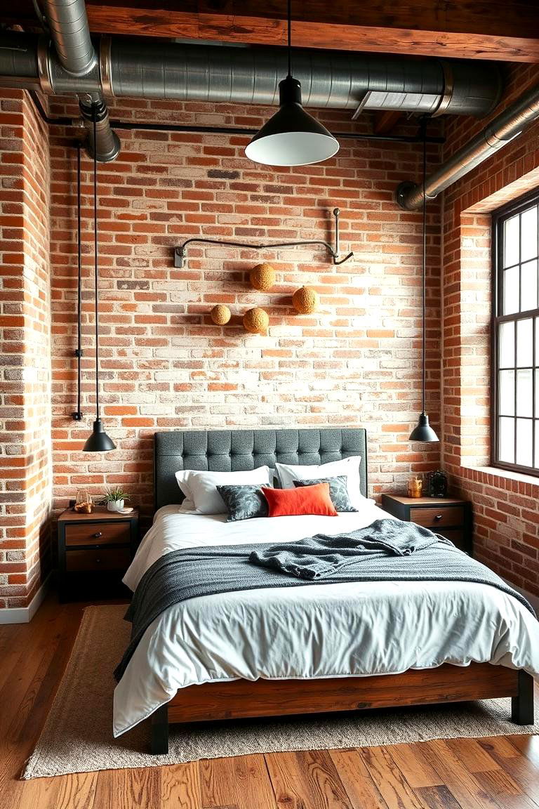 Industrial Edge Urban Loft Vibe - 24 Bedroom Interior Design Ideas