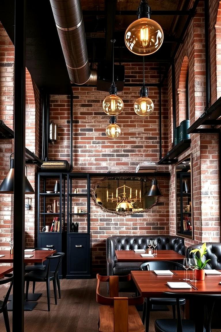 Industrial French Twist - 24 French Interior Design Ideas