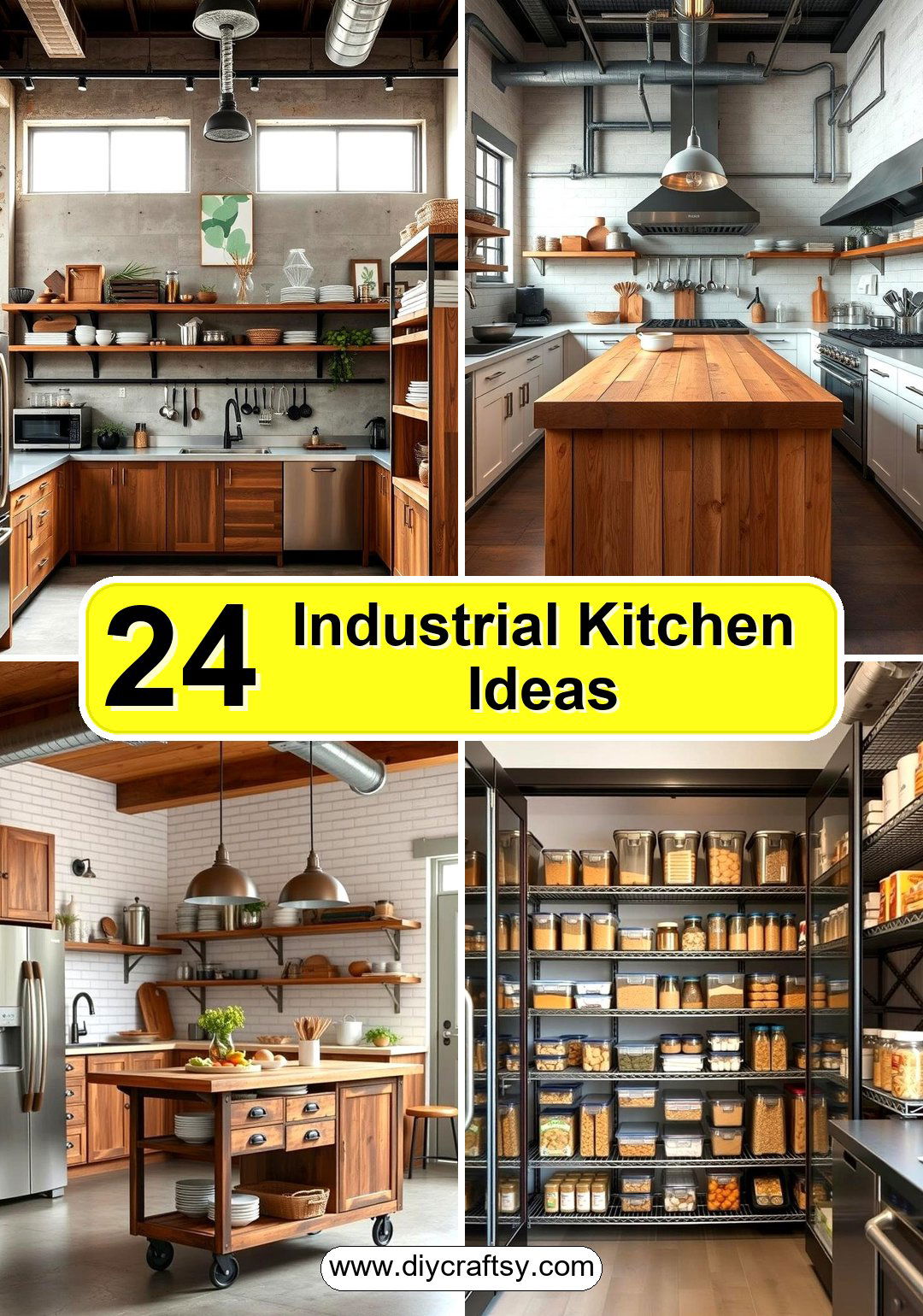 Industrial Kitchen Ideas