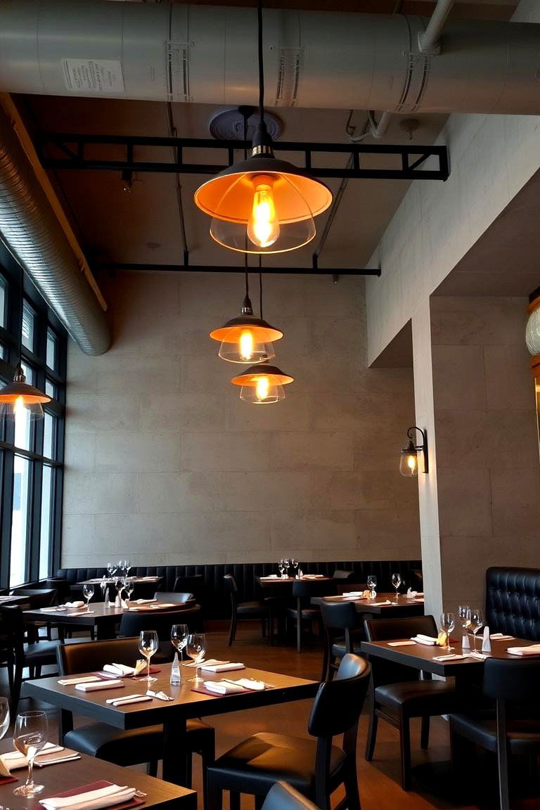 Industrial Lighting Impact - 24 Industrial Dining Room Ideas