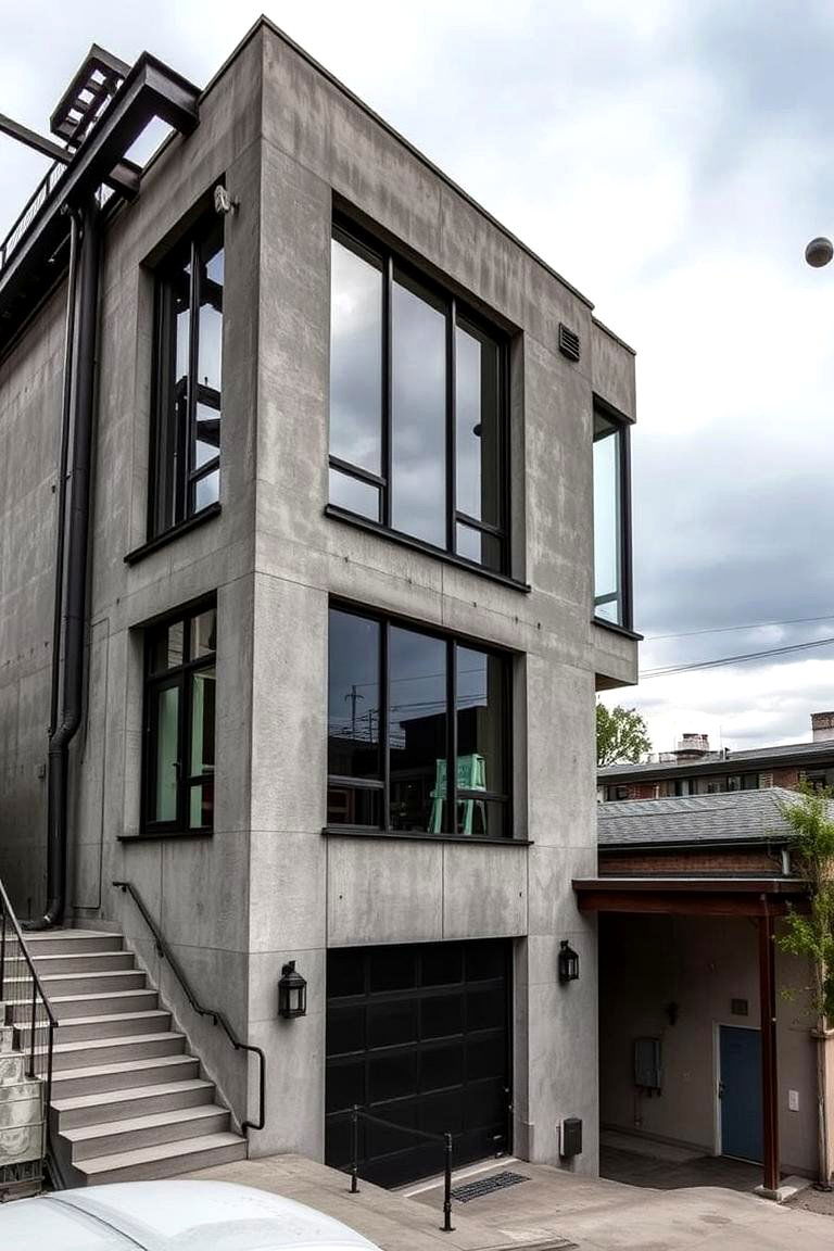 Industrial Loft Aesthetic - 24 1980s House Exterior Ideas