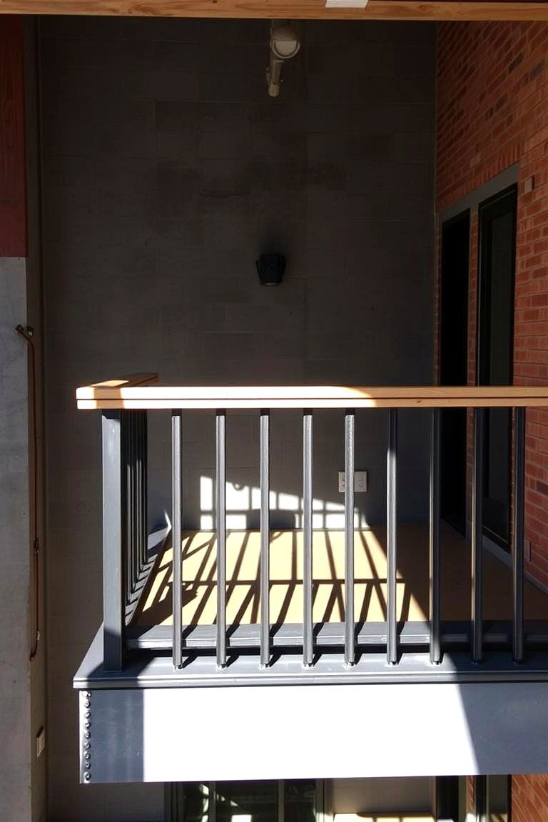 Industrial Loft Balcony Railings - 24 Balcony Railing Design Ideas