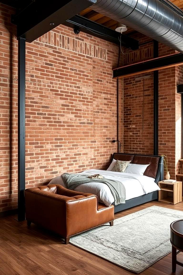 Industrial Loft Basement Bedroom - 24 Basement Bedroom Ideas