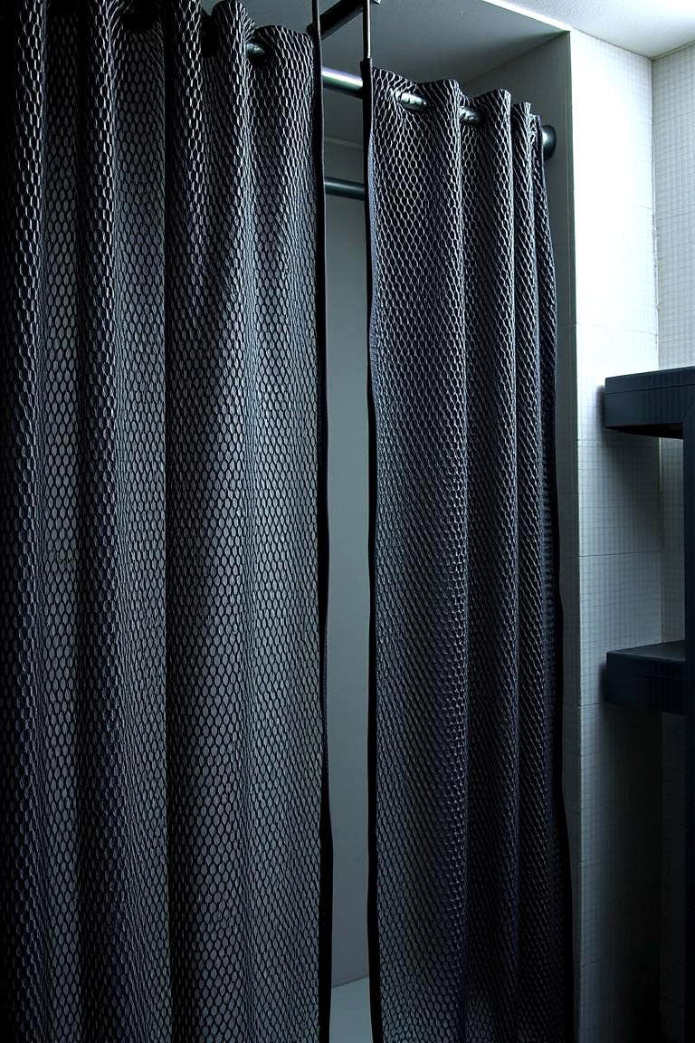 Industrial Mesh Curtains - 24 closet curtain ideas