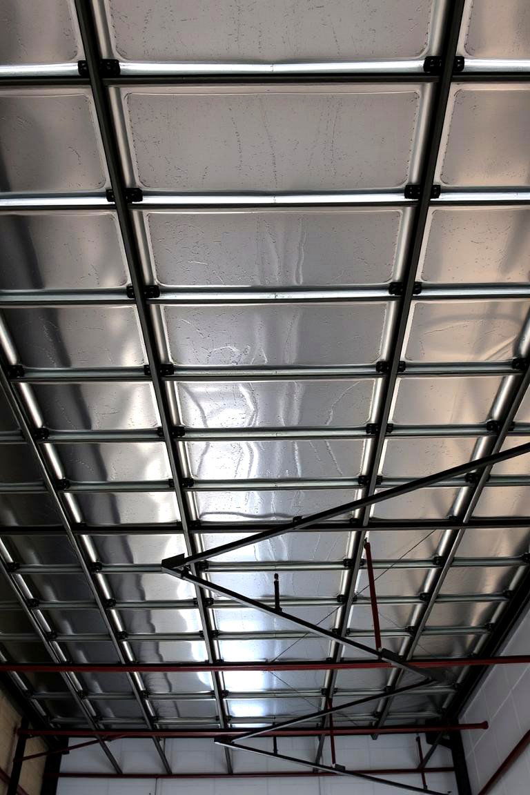 Industrial Metal Accents - 24 Shed Ceiling Ideas