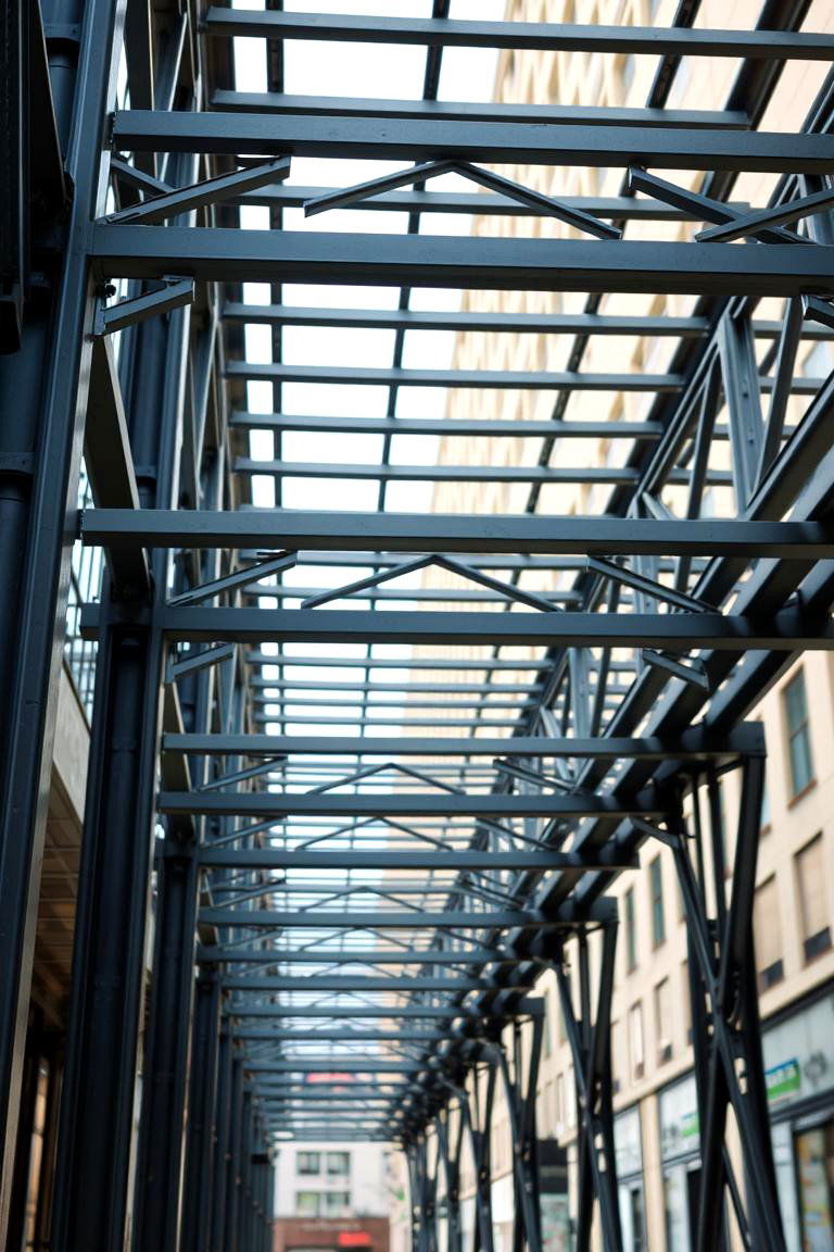 Industrial Metal Trellis - 24 Trellis Ideas