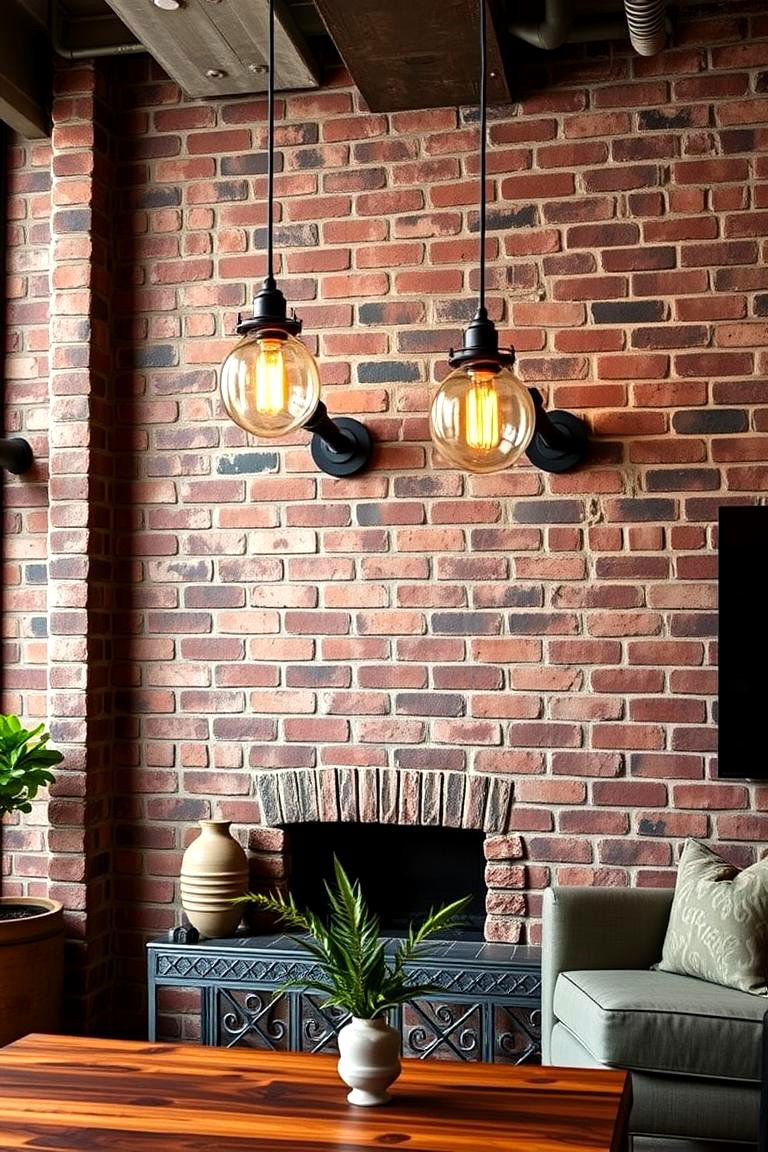 Industrial Style Wall Sconces for Urban Chic - 24 Living Room Wall Lighting Ideas