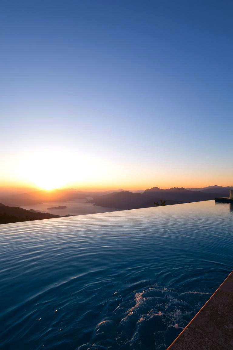 Infinity Pools for a Scenic View - 24 Backyard Pool Ideas