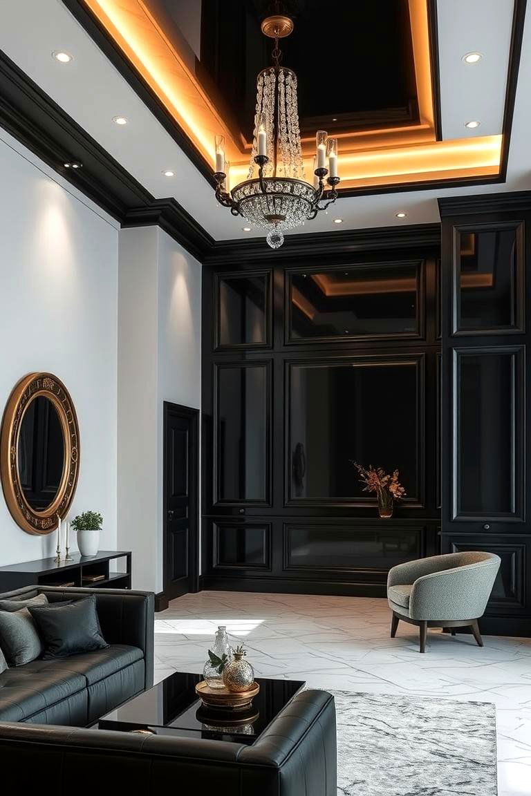 Innovative Black Finishing - 24 Black Trim Interiors