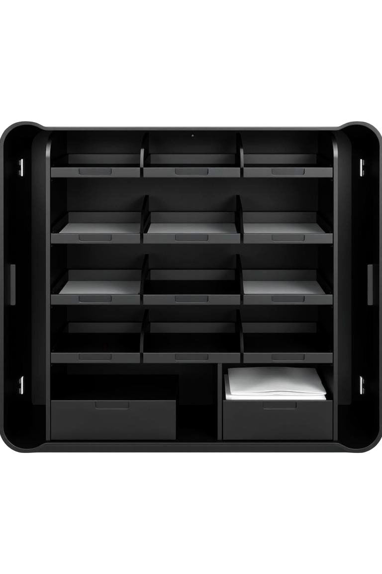 Innovative Black Garage Organizer Systems - 24 Black Garage Ideas